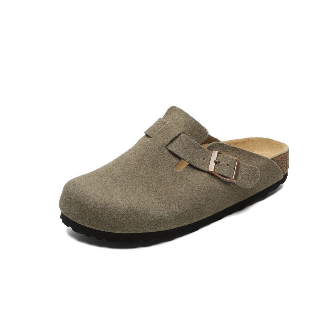 Birkenstock Boston Suede Taupe