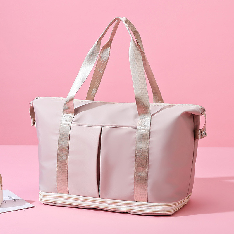 Nueva bolsa de viaje expandible, bolsa portátil de gran capacidad, bolsa deportiva, bolsa de ejercicios, bolsa portátil de viaje, bolsa de maleta al por mayor. image 1