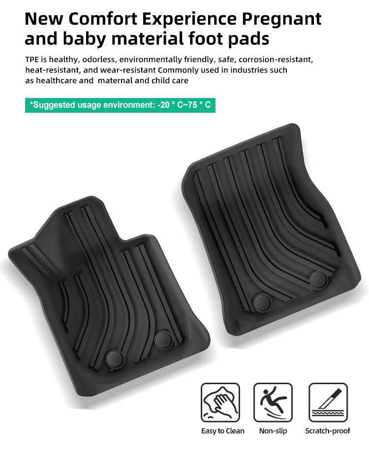 Fits 18-25 Supra Car Floor Mats Dedicated TPE Floor Mats Trunk Mat