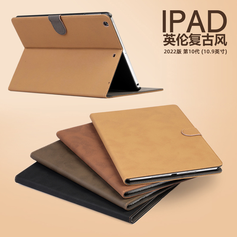 For Apple 2025 New iPad11/10/9/8 Retro Tablet Protective Cover 10.2 "Pro11Air6/7 Case