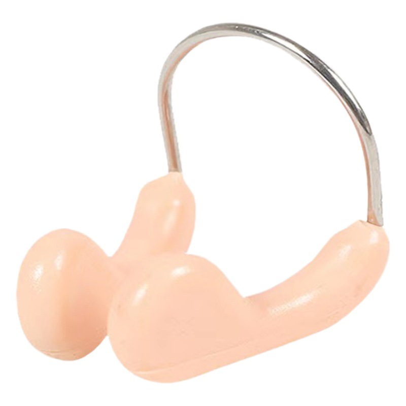 Swimming nose clip professional silicone wire nose clip adult children men's and women's training non-slip anti-choking factory direct sales
