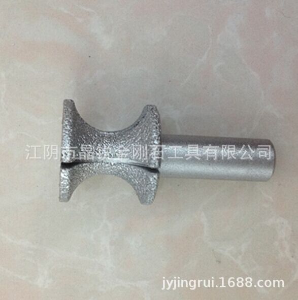 小X刀钎焊石英石刀头，台面加工，小牛鼻子头