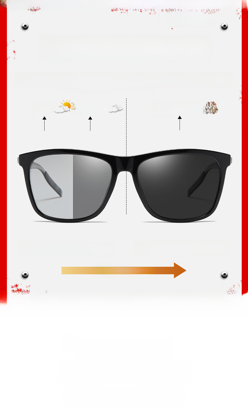 Polarized Colour Changing Sunglasses For Men And Women Driving_voghion.com