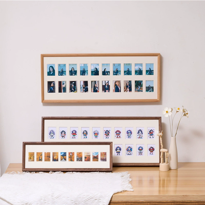 Мульти-фото врезная фоторамка мульти-комбинация детская пара мультяшный пейзаж один двойной ряд 10 фото 20 фото