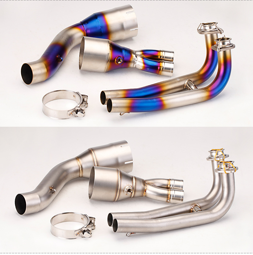 Suitable for 17-20 TMAX560 front-end modified exhaust pipe TMAX530 modified back pressure drum front-end exhaust