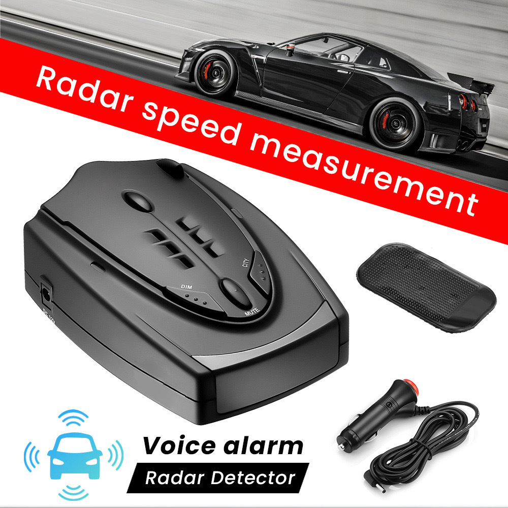 STR525 electronic dog full-frequency radar speedometer car electronic radar electronic dog in Chinese, English and Russian