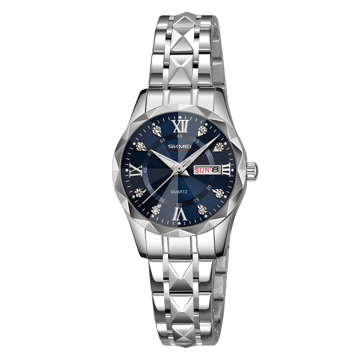 Momento de belleza pareja impermeable reloj calendario de luz nocturna reloj de pulsera transfronterizo caliente reloj de cuarzo fuente de fábrica al por mayor