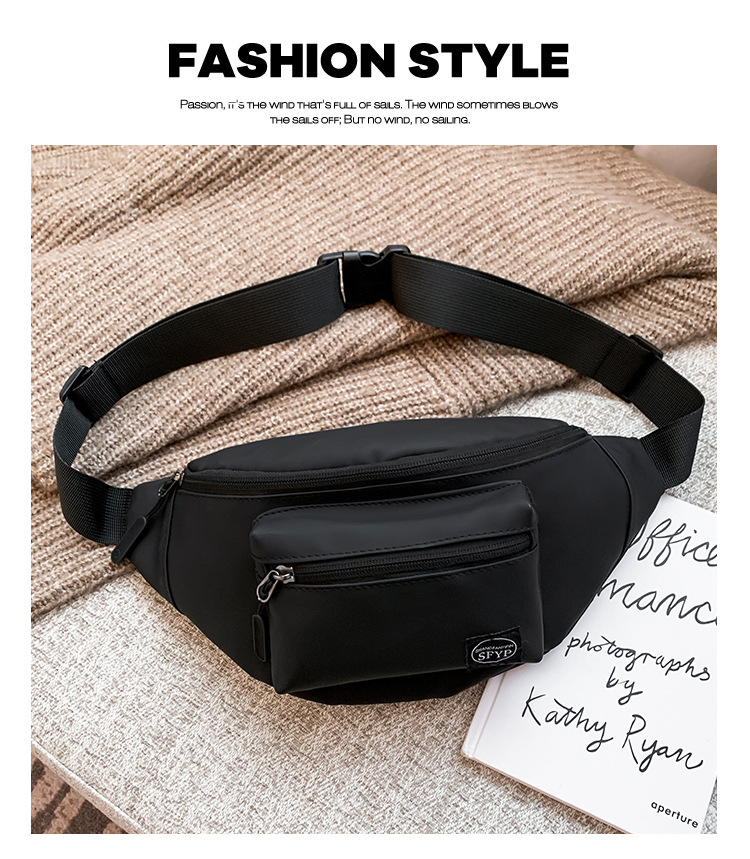 New Nylon Fashion Sports Small Waist Bag display picture 7