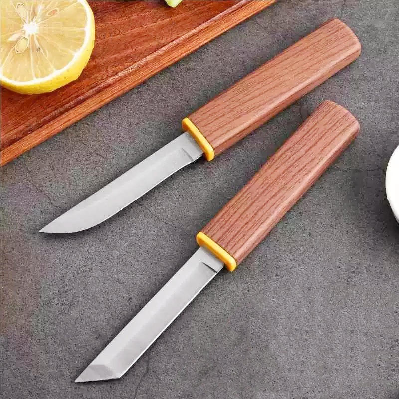 户外龙凤一体鸳鸯双刀锋利多功能便携式小刀露营水果刀快递拆封刀