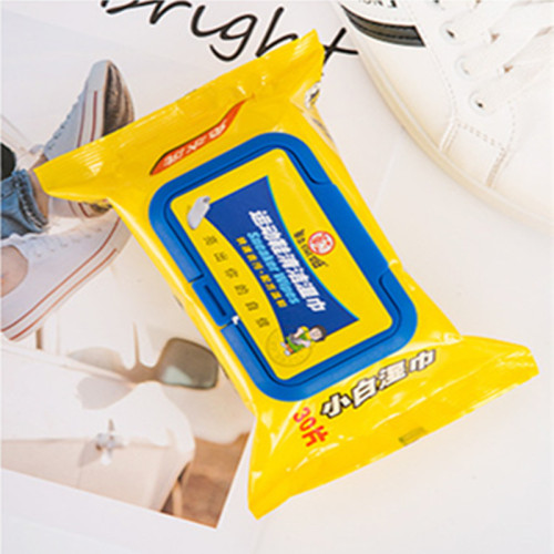 Shoe nanny sneaker cleaning wipes 30 pieces no-clean travel basketball shoes dry cleaning agent cleaning brush shoe shine
