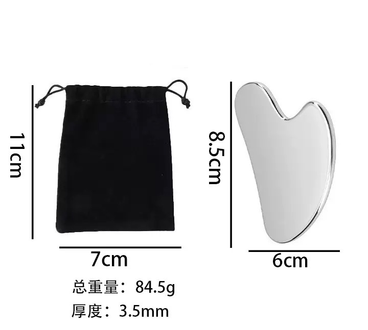 Large heart-shaped thick style + velvet bag