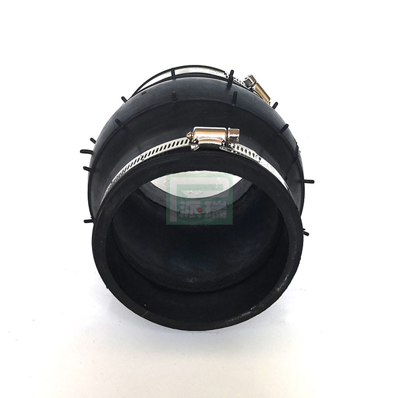 卡箍可曲绕软接头 卡箍式柔性橡胶接头 卡箍软接头 柔性挠性接头