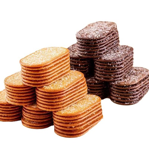 Chocolate-flavored coconut milk flavored crispy cookies tea snacks leisure snacks trending food wholesale distribution thin crisp cookies
