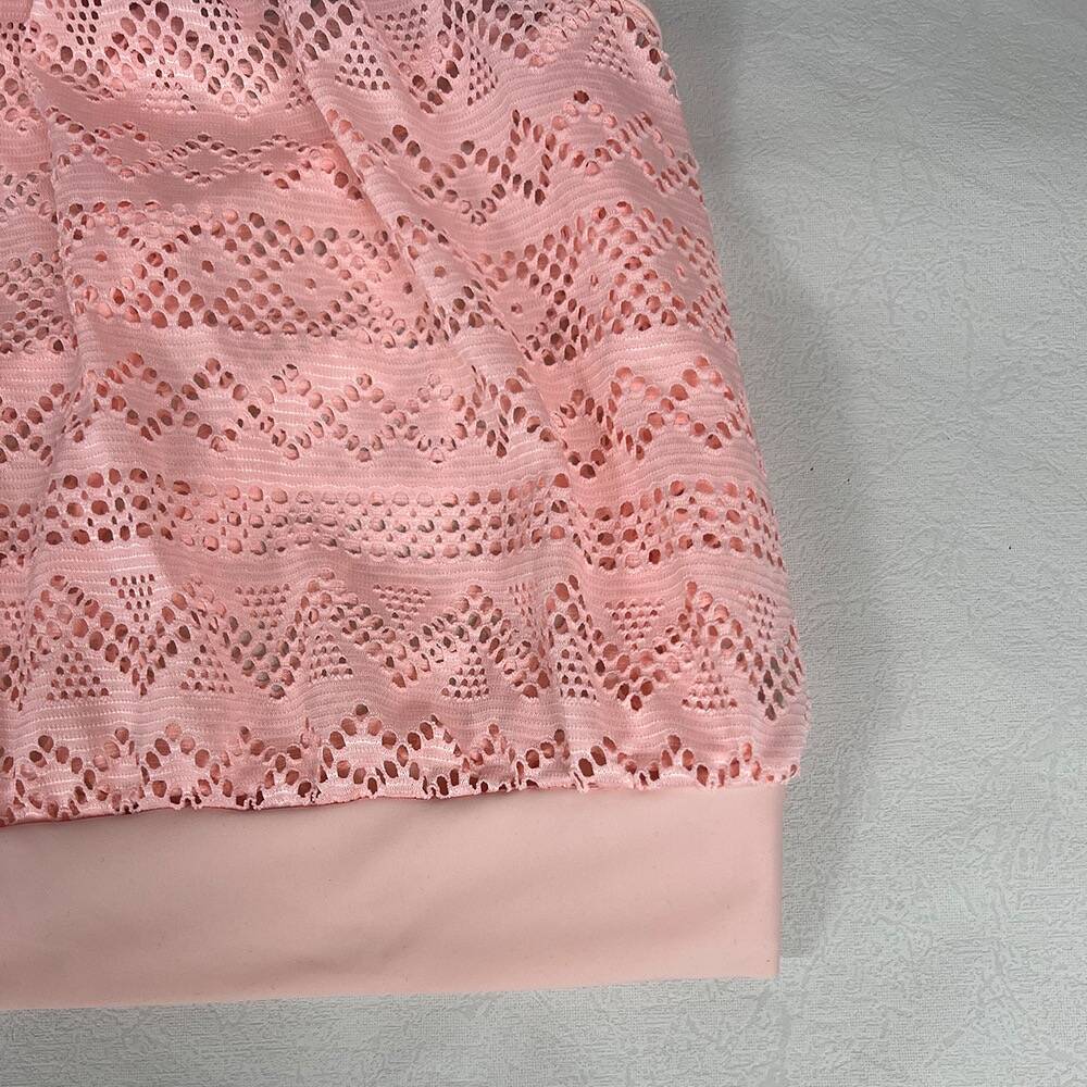 Women's Modest Full Coverage Bikini Set Swimwear Lace Trim Polyester Spandex Blend UPF 50 S-3XL_voghion.com