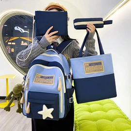 中大学生书包;通用双肩背包;休闲背包