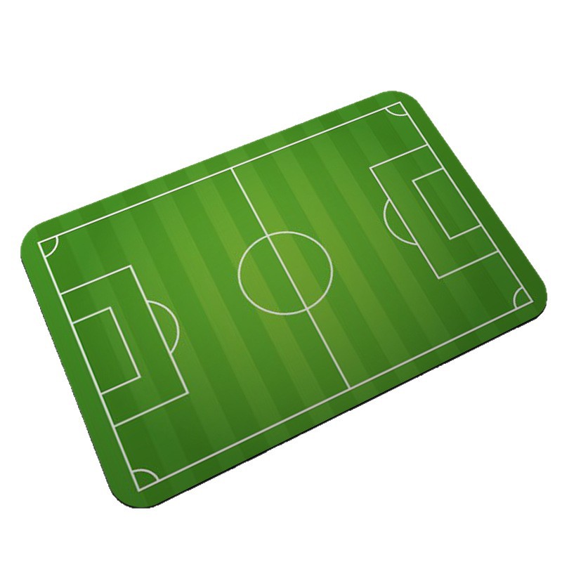Césped verde campo de fútbol de diatomas almohadilla de suelo de barro temu agente de inodoro absorción rápida almohadilla de pies secos fácil de cuidar almohadilla de puerta