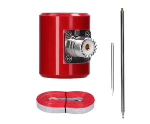 QRP 5M/16.4FT �쾀14M-30MHz 300W HF�쾀���P�1/4���LUSDX�̨