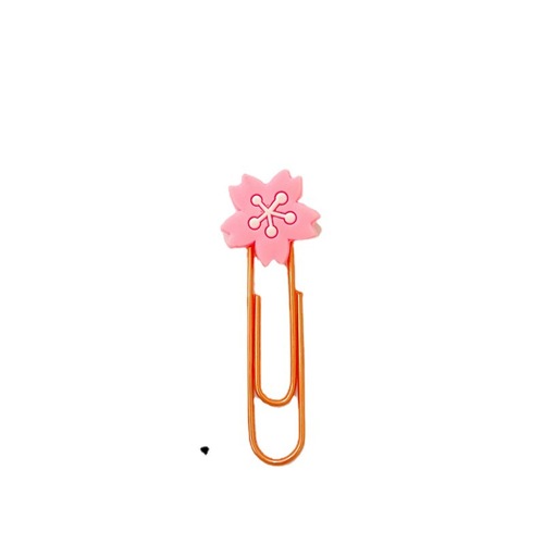 Creative cute paper clips, swing needles, stationery, paper clips, office supplies pins, color bookmark clips, paper clips