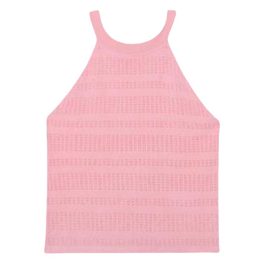 Ropa para niños 2023 Nueva ropa de verano para niñas Sling bebé estilo occidental top de verano para niños Chaleco de cuello redondo ropa exterior delgada