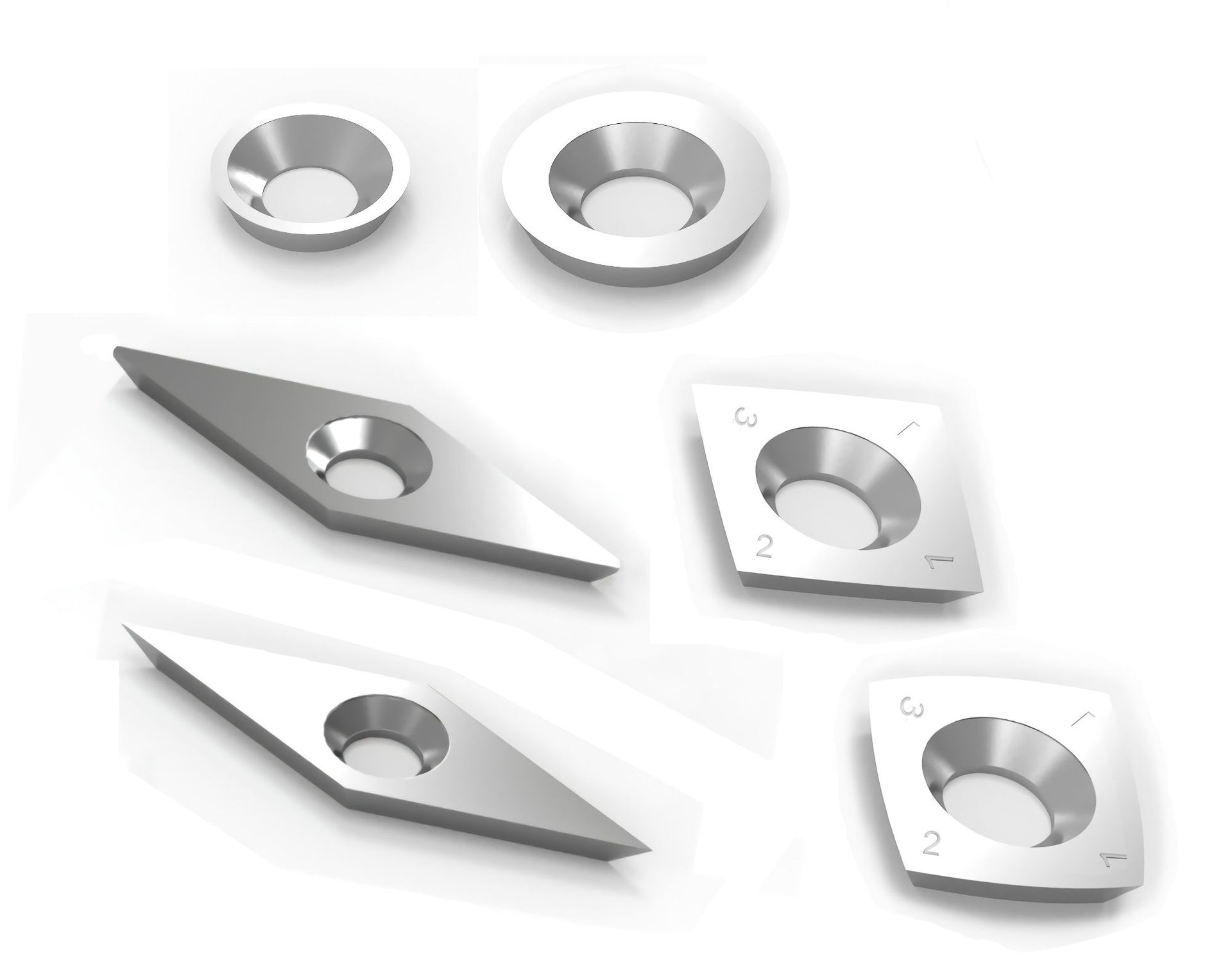 [Suministro exclusivo transfronterizo] de aleación dura de mano abandonada Torno de carpintería Torneado de madera girando hoja de giro