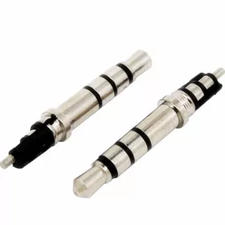 3.5插头 DC3.5*4.5*外露17mm四级镀镍冲盘 耳机插针 音频焊接头