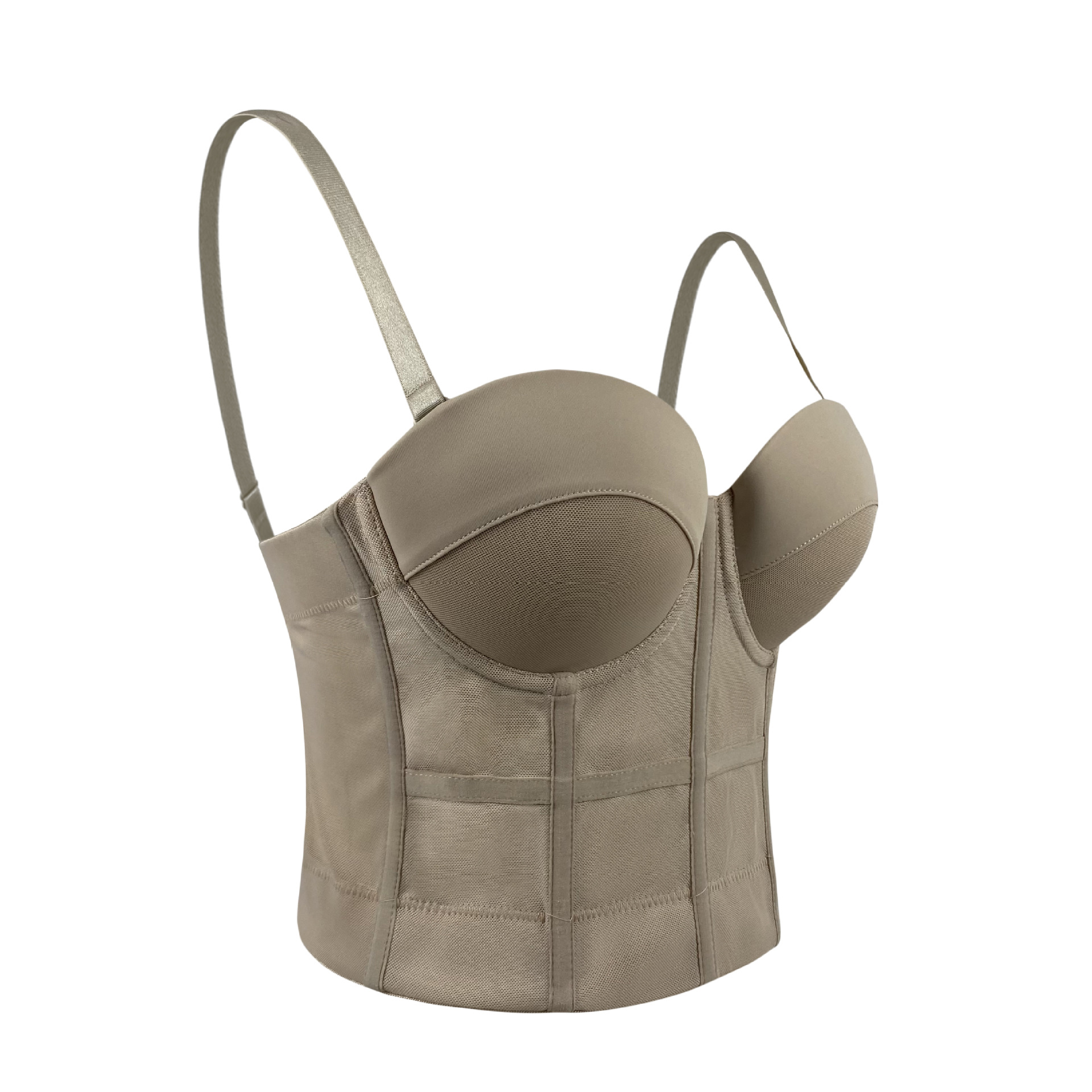 Cross-Border Sports Bra, Elastic Mesh Breathable Underwear for Outer Wear, Underwired Internet Celebrity Kaka Beautiful Back Camisole for Women