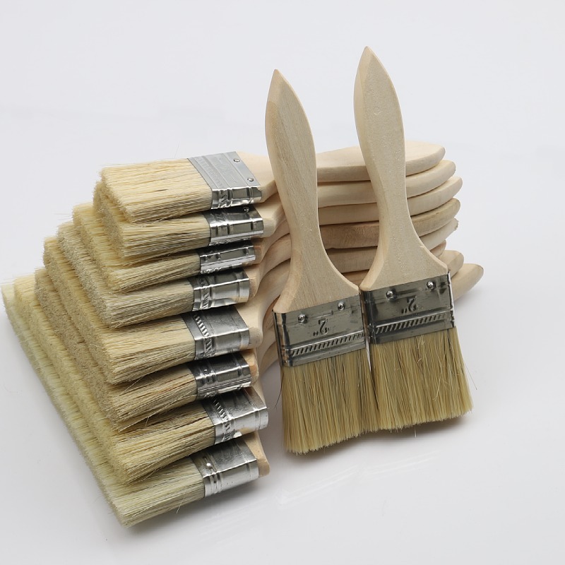 メーカー卸売り木柄毛ブラシ長毛厚手ペンキブラシ工業毛ブラシ清潔毛掃射ブラシ