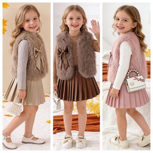���R�d�W���ﶬ�¿�Ůͯ���b��ɫëë�����L�����´�Ƥȹ������