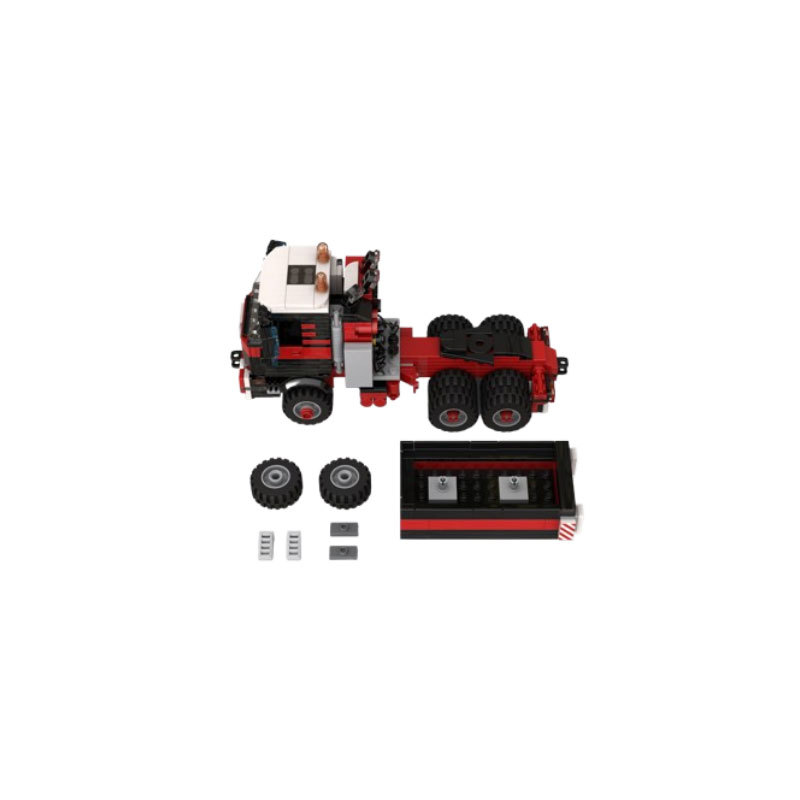 Building Block Toy Truck Diy Model Assembly Construction Kit_voghion.com