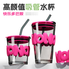 高颜値水杯グラス高级ダブルドリンクカップギフトカップお土産竹祭りカップ広告出店カップ