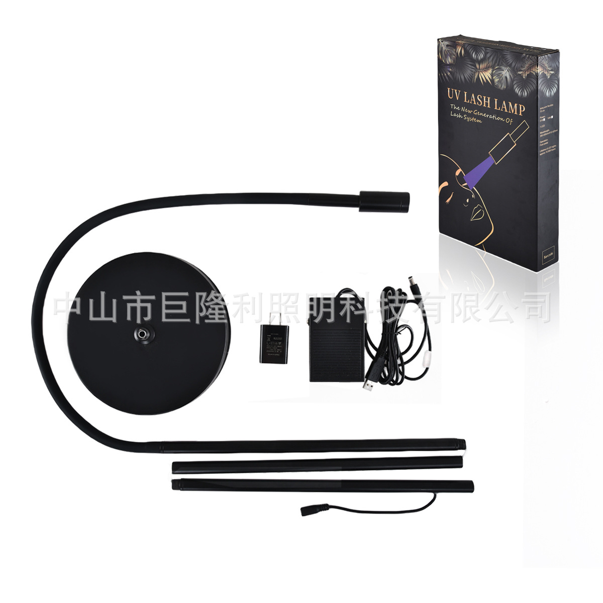 2023 nuevo UV pegamento de pestañas fototerapia lámpara pedal control LED belleza manicura lámpara de pie 400NM