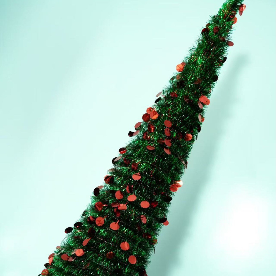 Árbol de Navidad retráctil transfronterizo árbol de joyería de cifrado doméstico de 1.5m árbol de simulación de artículos de Navidad creativos