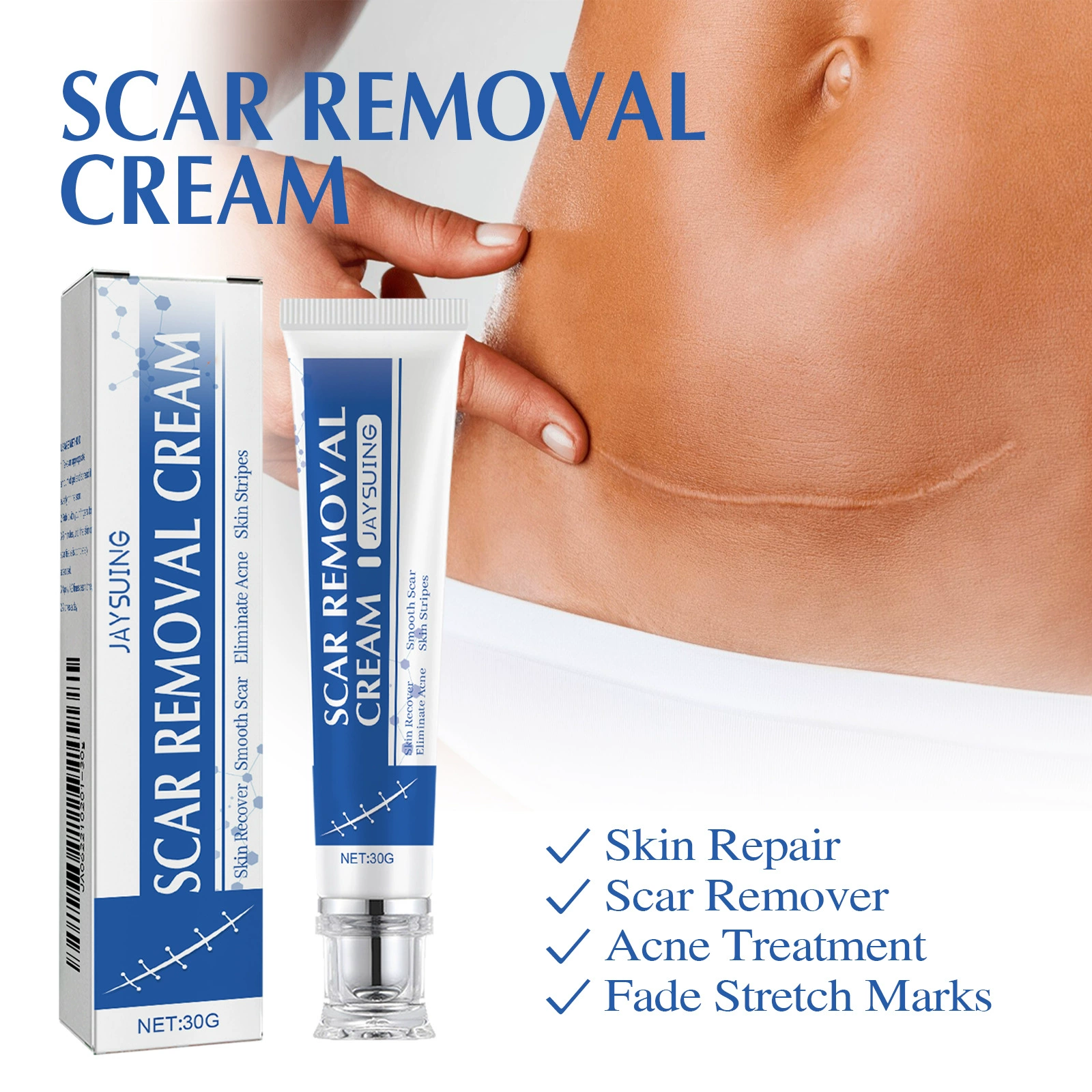 Jaysuing Крем для ухода за кожей Гладкая кожа Уход за кожей Крем для ухода за кожей