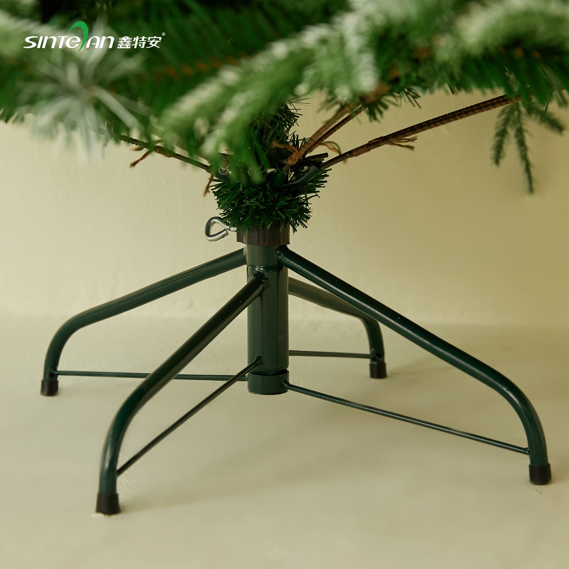 Árbol de Navidad con PE blanco, decoración del hogar, decoraciones navideñas de supermercado, decoración de ambiente, regalos, piñas, árbol de Navidad artificial