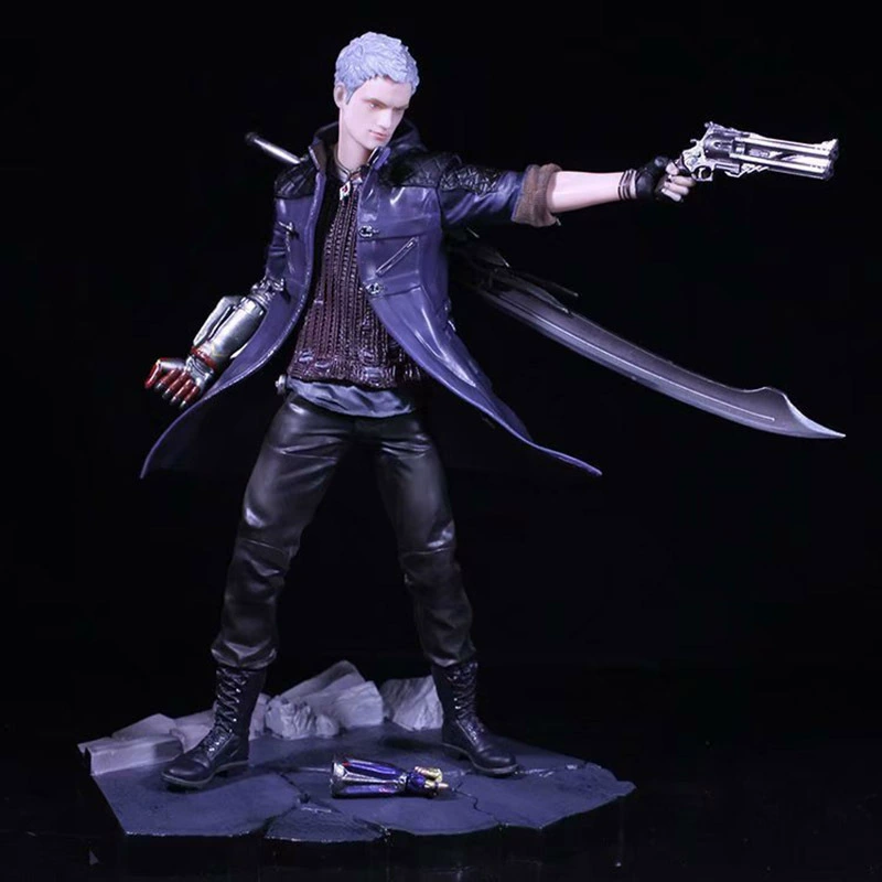 Dante из Devil May Cry 5 Охотник демонов Боевая версия Данте Данте Неро Коробка Ручная модель Swing