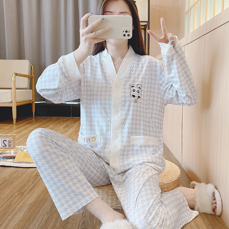 7207 houndstooth Blue