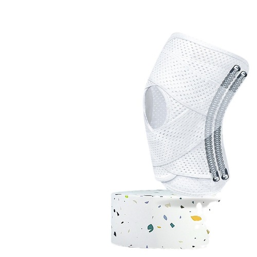 Summer cross-border fourth-generation sports knee pads, ultra-thin breathable patella belt knee protectors, pressurized silicone shock-absorbing knee pads