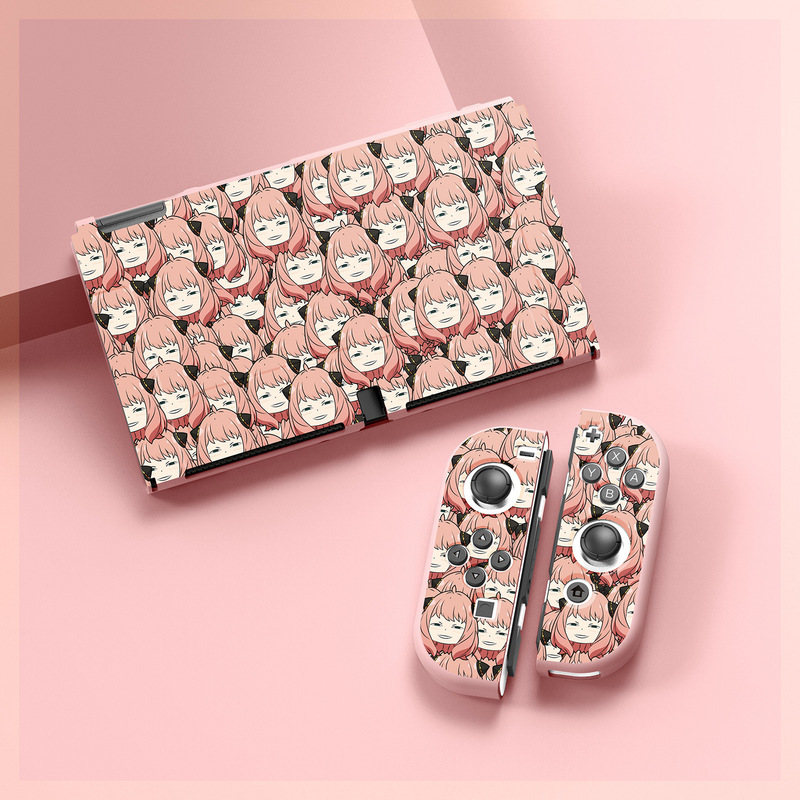 Suitable for Nintendo Switch Oled Soft Shell Tpu Split Protective Case Ns Spy X Family Anya