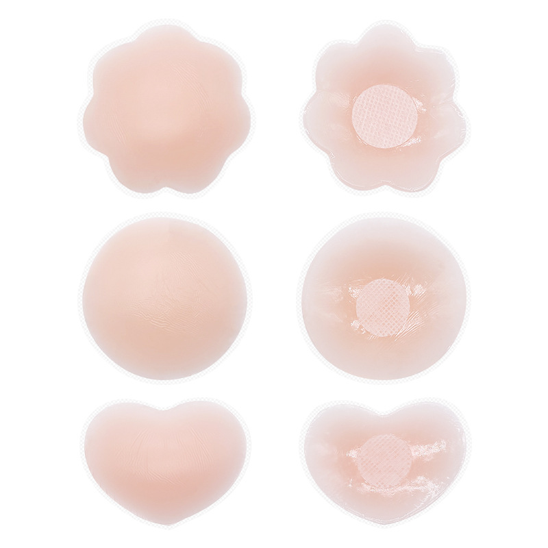 Almohadilla para el pecho anticonvexa, pegatina para pezón, pegatina para la areola antilumínica para mujer, pegatina para el pecho de silicona de boda invisible, pegatina para el pecho anticonvexa para mujer
