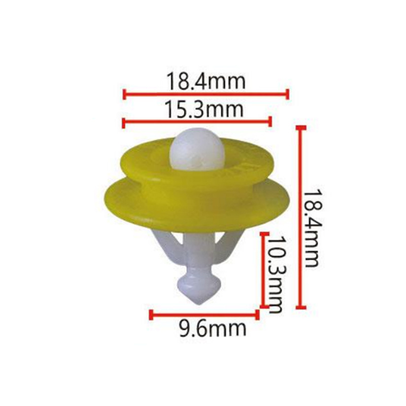 Conveniente para la hebilla del coche de Volvo hebilla de la puerta hebilla del clip del coche OE30698669 D414