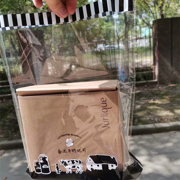 奶牛面包袋透明塑料袋西点袋饼干袋吐司袋土司袋