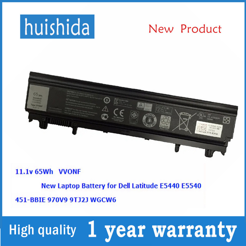 For Dell E5440 E5500 OWNF 970V9 9TJ2J WGCW6 Laptop Battery