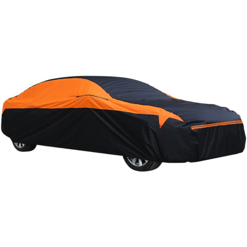В наличии Внешняя торговля Оксфорд ткань автомобиля крышка полный автомобиль защита от солнца водонепроницаемый четыре сезона универсальный шить ветрозащитный автомобиль крышка