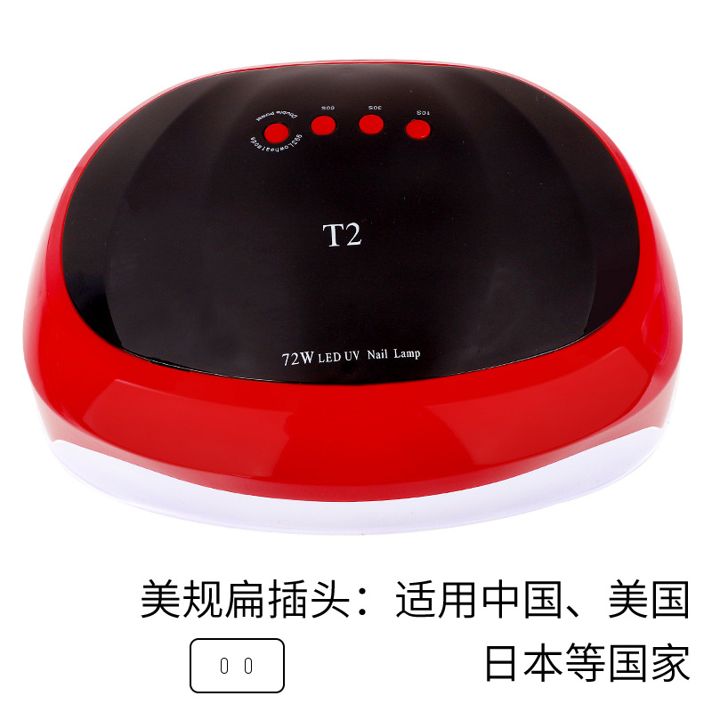 Cross-border new smart sensor nail light therapy machine, with extra wide area for both simultaneous nail dryer and nail adhesive curing lamp