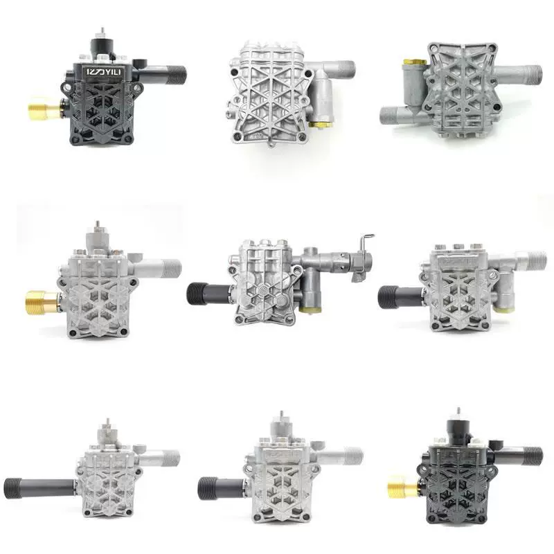 Головка насоса для автомойки, послепродажное обслуживание, аксессуары для ремонта самодельного насоса, корпус насоса, комплект крышки насоса, цилиндр двигателя, головка насоса в сборе
