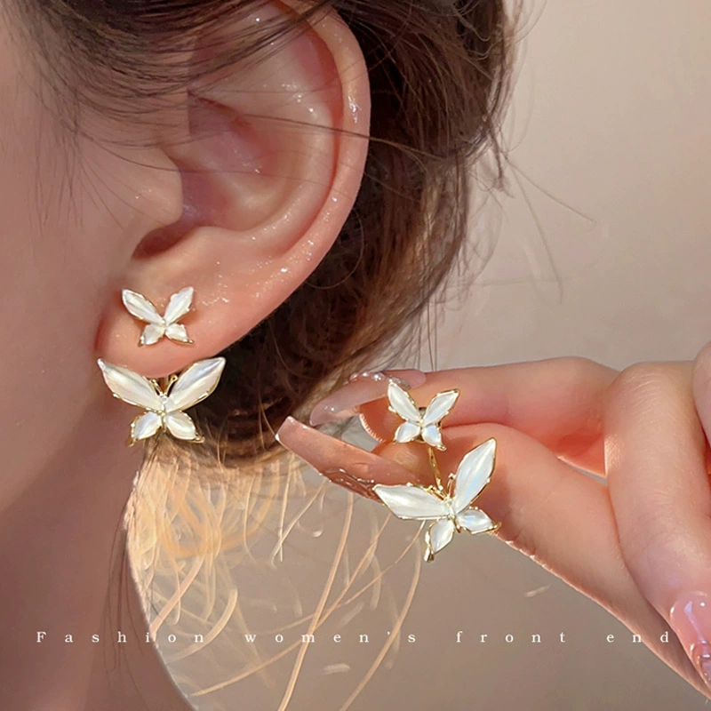 Серебряная игла, универсальные серьги из жемчуга, образец 925 пробы, стиль легкой роскоши, оптовая покупка