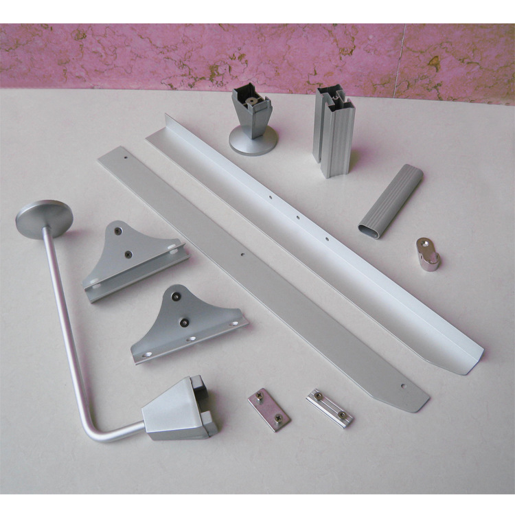生产直销-高档衣帽间衣帽架全套配件 立柱铝材 五金配件
