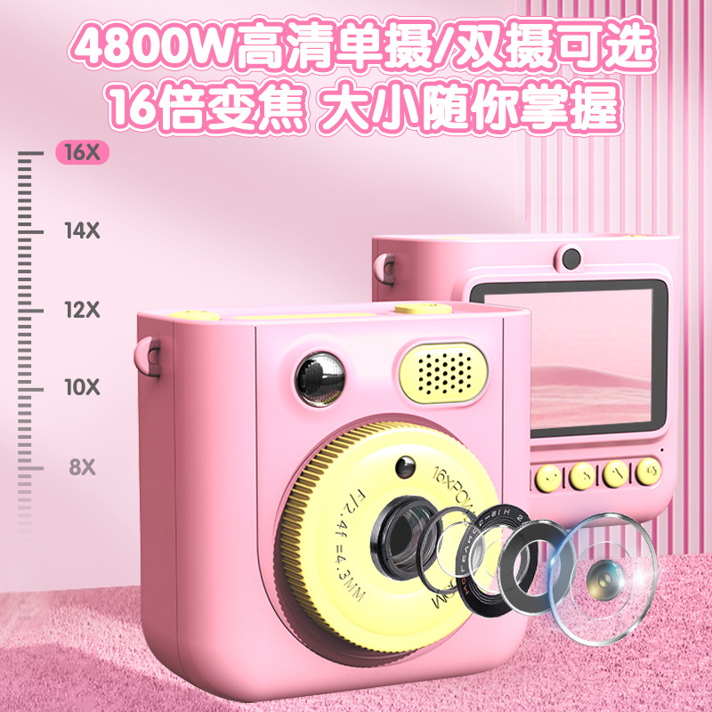 Polaroid, camera, small toy, new collection