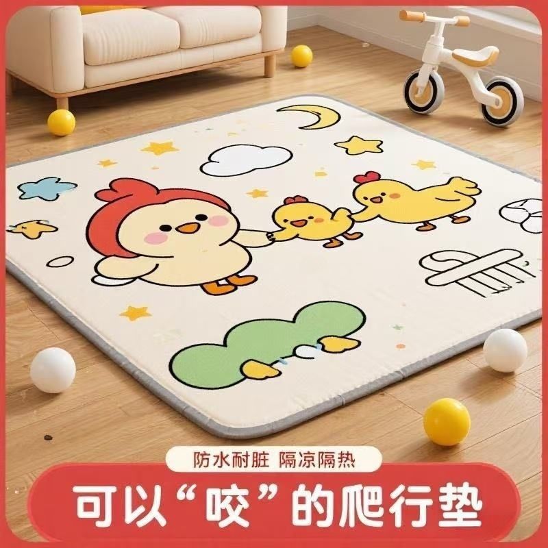 Cooling Floor Mat for Sleeping, Floor Mat for Sleeping, Summer and Winter Moisture-Proof Indoor Mat, Waterproof Thickened Climbing Mat