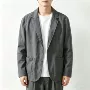 单层跨境薄款男式西装